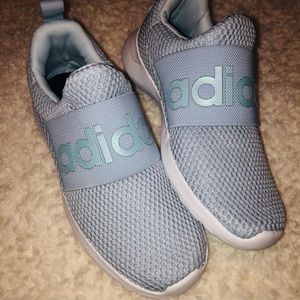 Little girls size 1 Adidas slip on tennis shoes NWOT